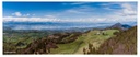 Photographie murale paysage Haute-Savoie  100 x 40 cm _By Karadrone*