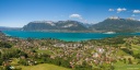 Photographie murale paysage Lac d'Annecy 100x50cm Haute-Savoie _By Karadrone* création française